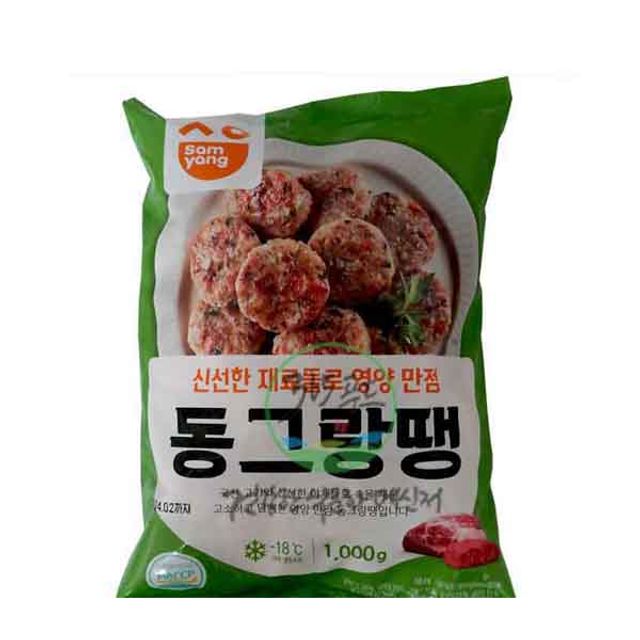 삼양 동그랑땡 1000g 냉동 튀김류 간식