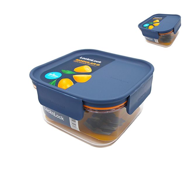 진공밀폐용기 샐러드용기 밀폐용기 600ml