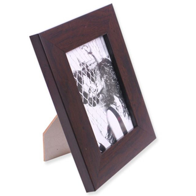 모티브액자 3x5(S) 9x13cm 밤색 - 컴팩트한 탁상용 사진액자