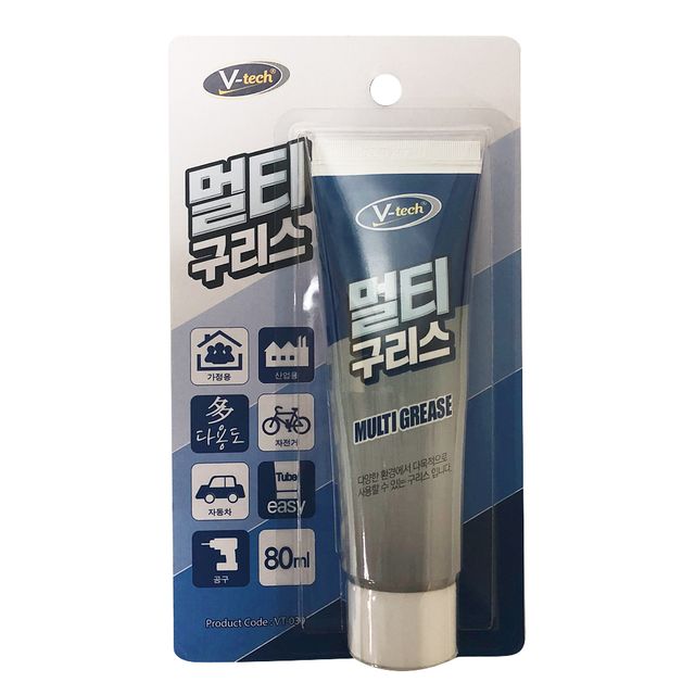 브이텍 멀티구리스 80ml 튜브형 방청윤활제