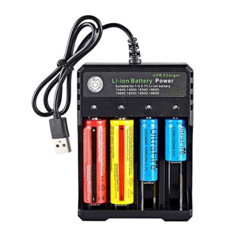 USB 4구 만능 건전지 충전기 AA AAA 호환 충전기