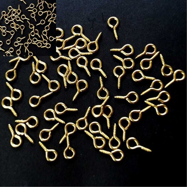 철물 나사형 금속핀 1.5센치 고정용 실내용 자재 나사못 9자나사못 나사못세트 목재용나사