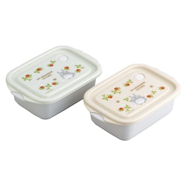 이웃집 토토로 산딸기 간편보관용기 2종 반찬통 500ml
