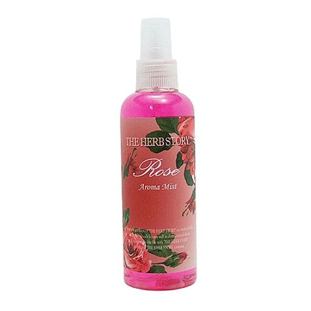 HS 더허브스토리 바디미스트 로즈 200ml - 장미 향의 우아한 피부 진정 스프레이