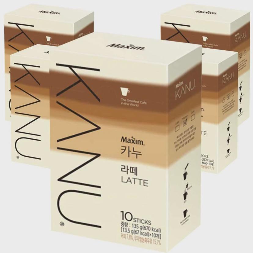 카누 라떼 50T 675g - 부드럽고 깊은 카페 라떼