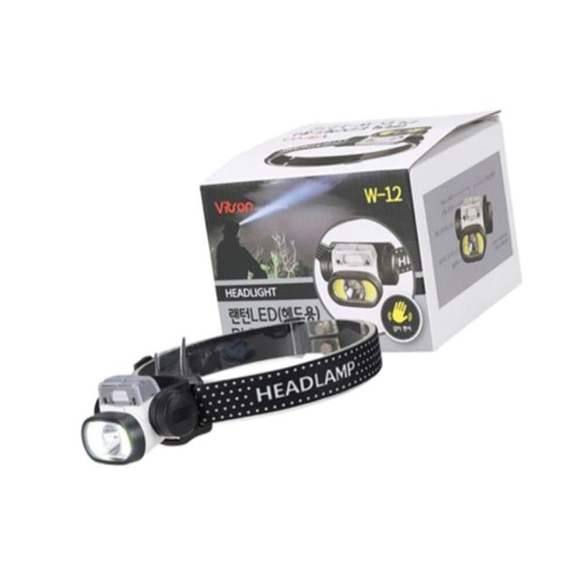 LED 헤드용 PLD-W-12 열센서 C타입 300루멘 머리랜턴 헤드라이트 안전모후레쉬