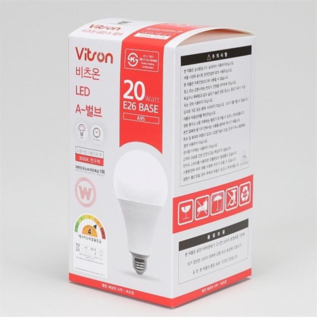 LED A벌브 W 20W 전구 E26 A95 은은한조명 레스토랑조명 E26전구