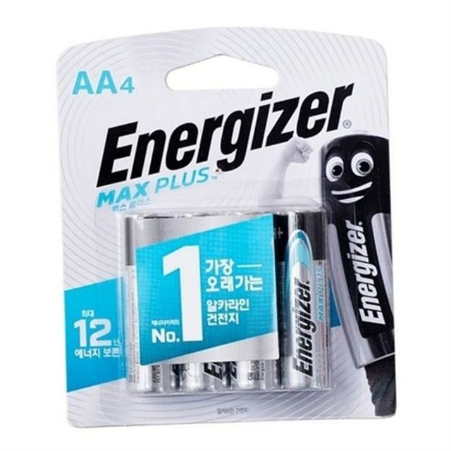 aa 건전지 AA4개입 알카라인 건전지 AA 건전지 리모컨 도어락 배터리 가정용 면도기 마우스 키보드 게임기