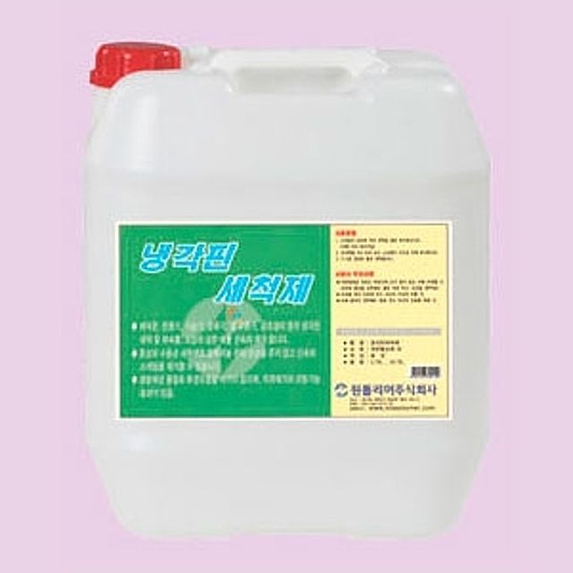 에어컨 냉각핀 세척제 온풍기 세정제 18.75L 대용량