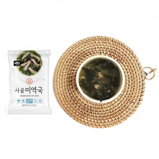 VT 즉석 동결건조 사골 미역국 10g x 5P - 간편 블럭국