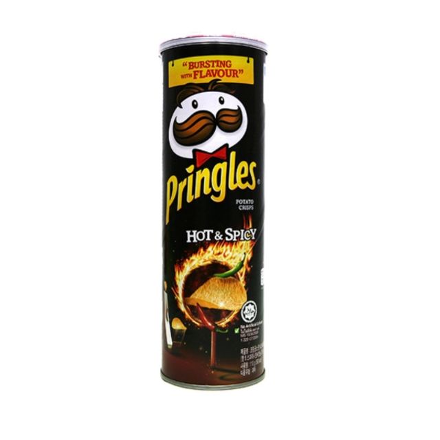 프링글스 핫앤스파이시 110g X 12개 매운맛 스낵 박스