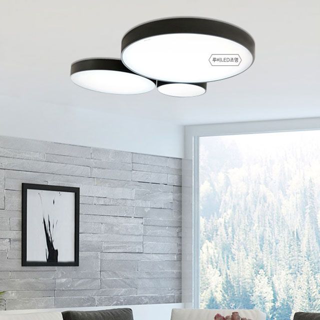 LED 거실등 와치 시스템 135W 고효율 밝은 조명