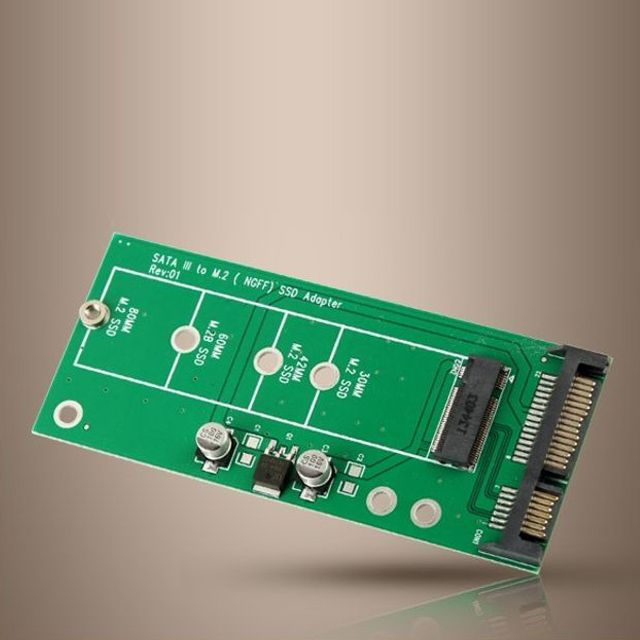M.2 NGFF SSD B Key to SATA 변환 컨버터 IT983 - NVMe/SATA 호환 솔루션