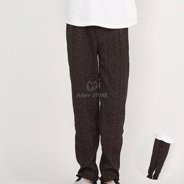 겨울기모바지 오토바이방한바지 남성용 융털 기모바지 Big