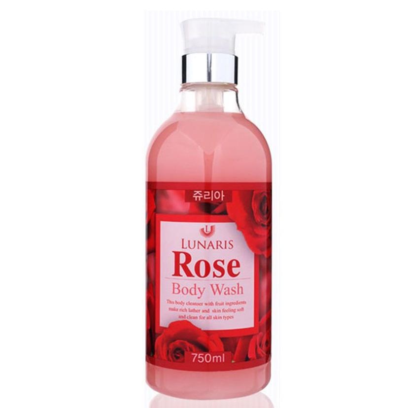 주리아 루나리스 바디워시 장미향 750ml 대용량 세정