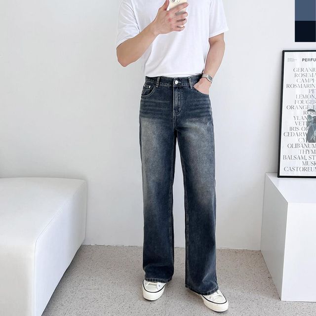 청바지 남성의류 빅사이즈 남자바지 슬림핏 신상 데님