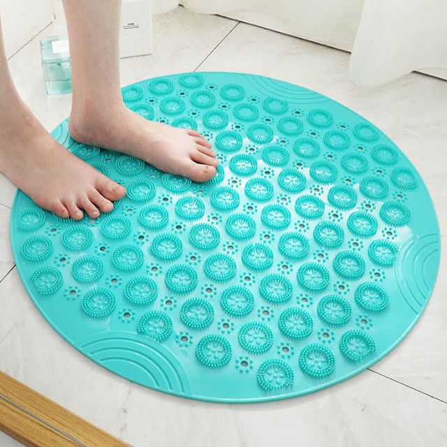 실리콘 발브러쉬 매트 발 씻기 패드 각질 제거