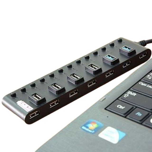 coms USB 허브(13포트 멀티) 3.0 4포트 2.0 9포트