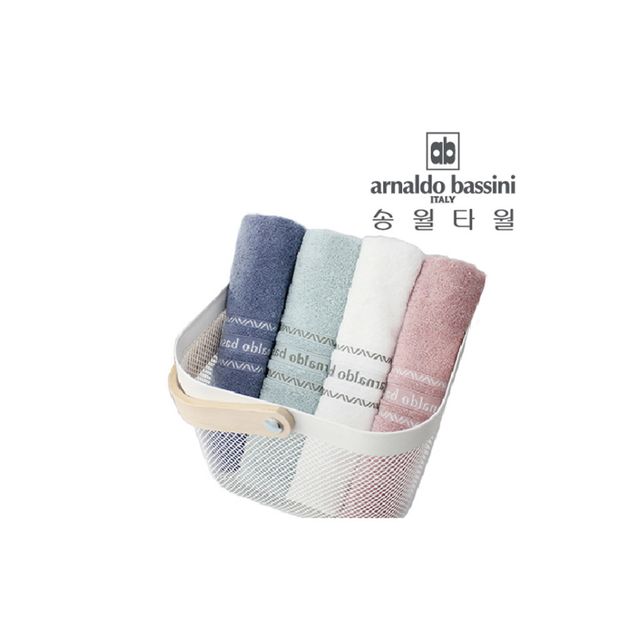 송월타월 아날도바시니 인디(40) 10장 세트 - 프리미엄 데일리 타월