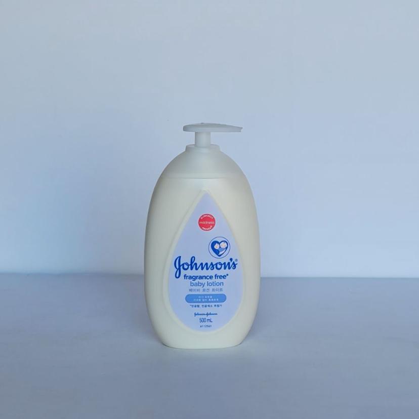존슨 화이트 로션 500ml 유아 바디 로션 저자극 보습