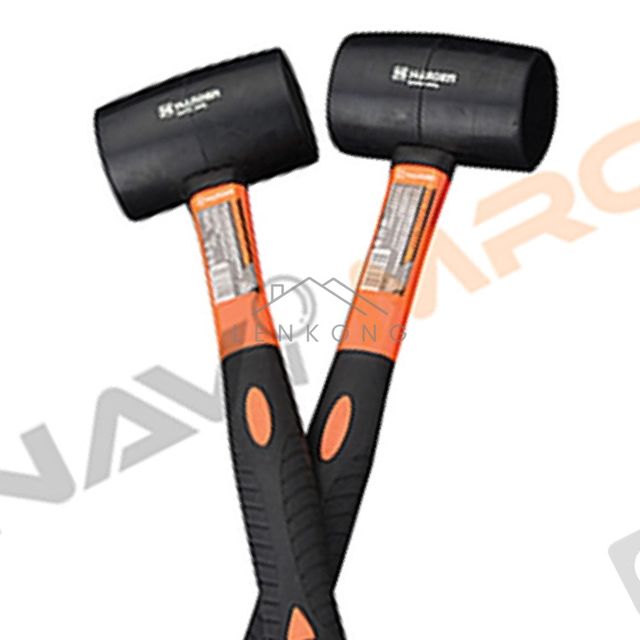 우레탄고무망치 강화마루망치 고무망치 1EA 두장95mm 두경57mm 전장334mm 450g