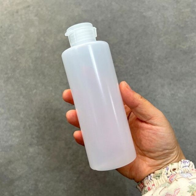 200ml 대용량 원터치 불투명 PE 공병 - 여행용 용기