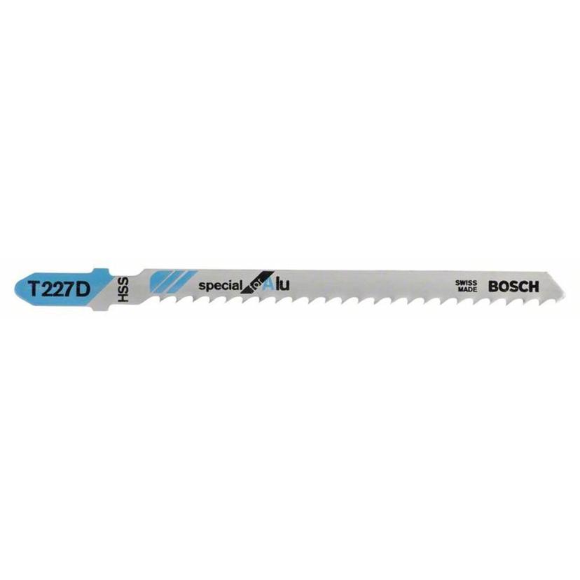 보쉬 알루미늄용 직쏘날 T227D 5개입 - 곡선 절단용