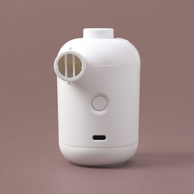 USB 에어펌프 휴대용 튜브 전동 흰색 공기주입기
