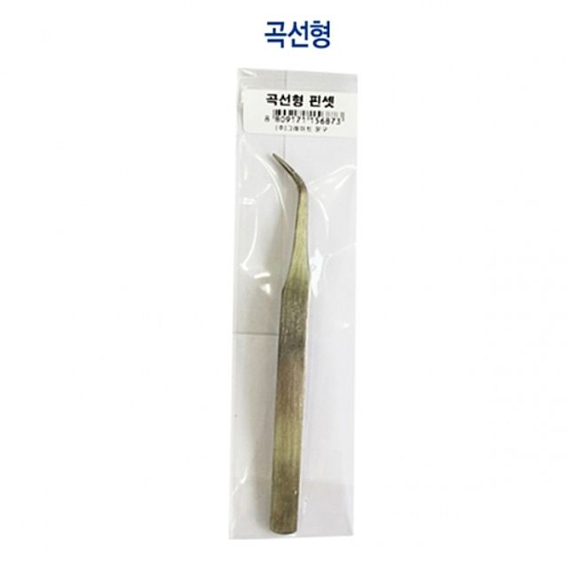 그레이트 핀셋 곡선형 1개 - 프라모델 정밀 작업용