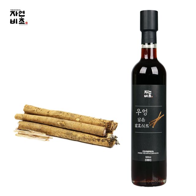 자연비초 우엉식초 500ml 건강 발효식초 요리용