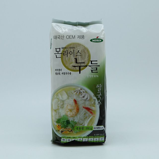 몬 라이스누들 버미셀리 쌀국수면 250g 건면 간편식