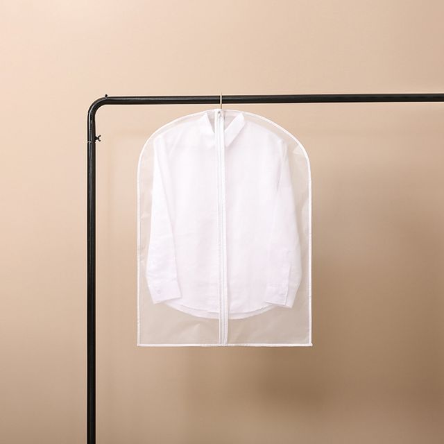 옷커버 정리만렙 PEVA 반투명 지퍼식 행거옷커버 5p
