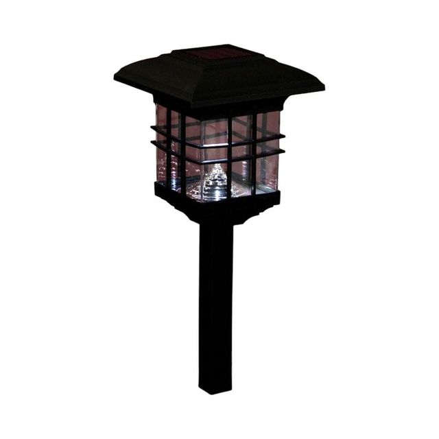 LED 태양광 정원등 (백색 J)