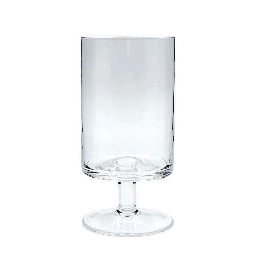 일자 투명 유리 고블렛 잔 310ml - 직선형 감성 컵