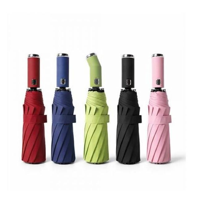 3단 UV 자동우산 LED 손잡이 우양산 자동 3단접이
