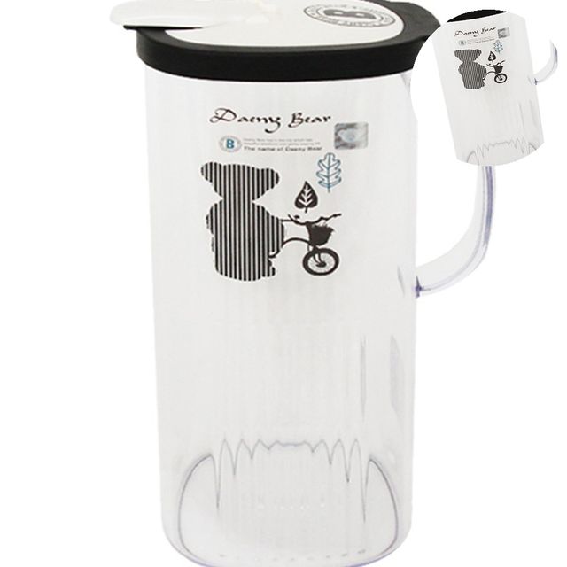냉장고 정리용기 사각물병 1.5L, 정사각 물통
