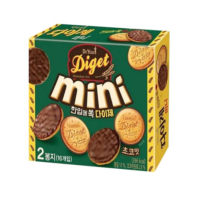 오리온 닥터유 다이제미니 초코맛 80g x 5개