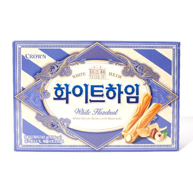 크라운 화이트하임 142g 중형 크림 비스킷