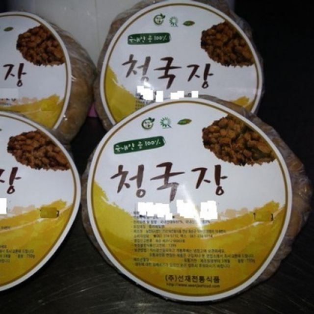 전남 화순 국산콩 청국장 250g 4입 전통의 맛