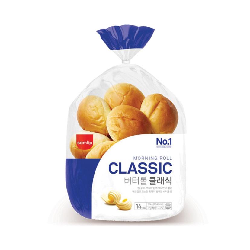 삼립 부드러온 버터 모닝빵 21개입 식사 대용 빵