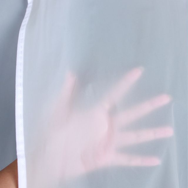 반투명 먼지차단 행거가리개 110x110 행거가리개 행거