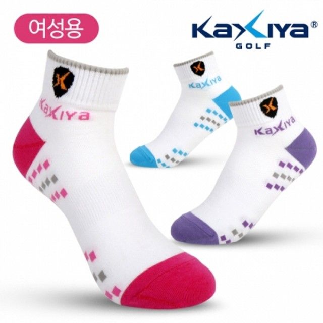에어매쉬 단목 골프스포츠양말 여성용 - 통기성 좋은 활동성 양말