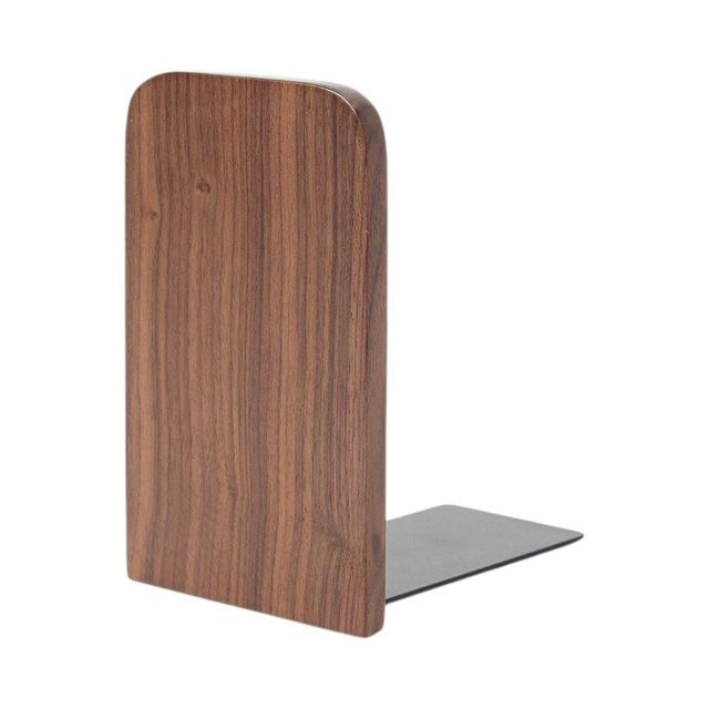 원목 북엔드 (13x8cm 호두나무)
