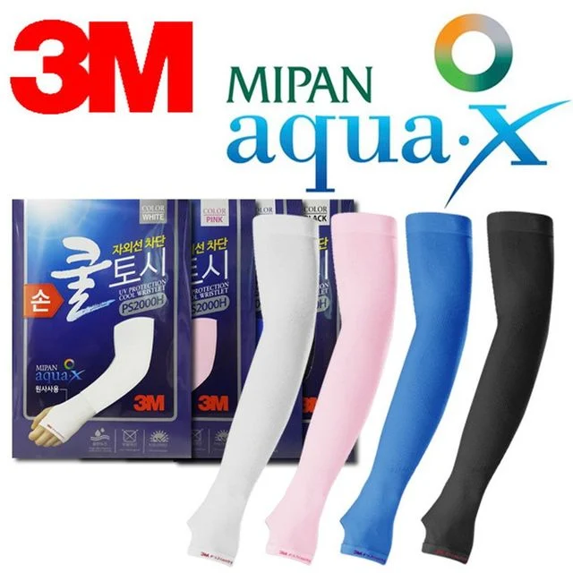 UV 아쿠아X 자외선차단 3M 2000H 손목쿨토시 토시 아