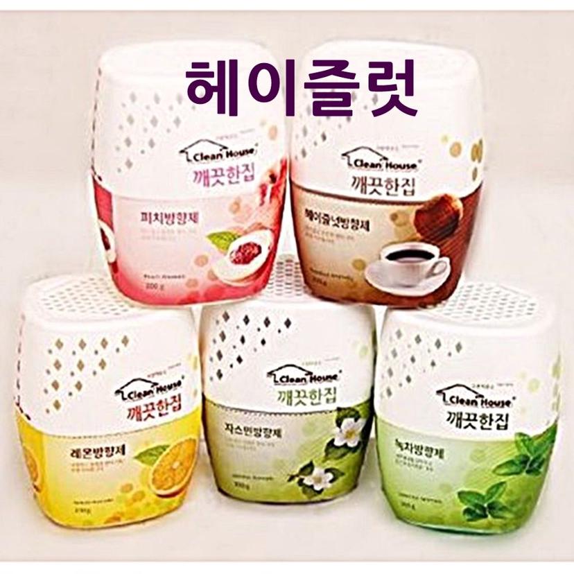 클린하우스 헤이즐럿향 방향제 2개 - 실내 냄새 제거제