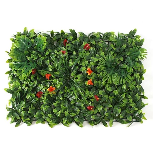 벽장식 인조잔디 몬스테라 60x40cm 인테리어