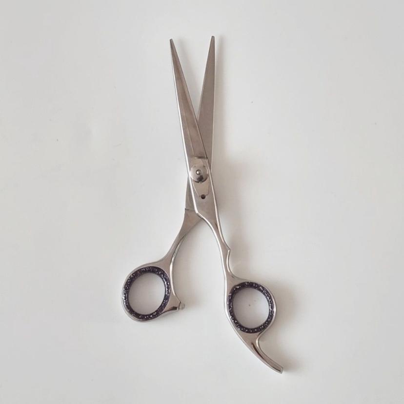 헤어커트가위 420J2 스틸 - 셀프 미용 및 헤어컷 가위 17.8cm