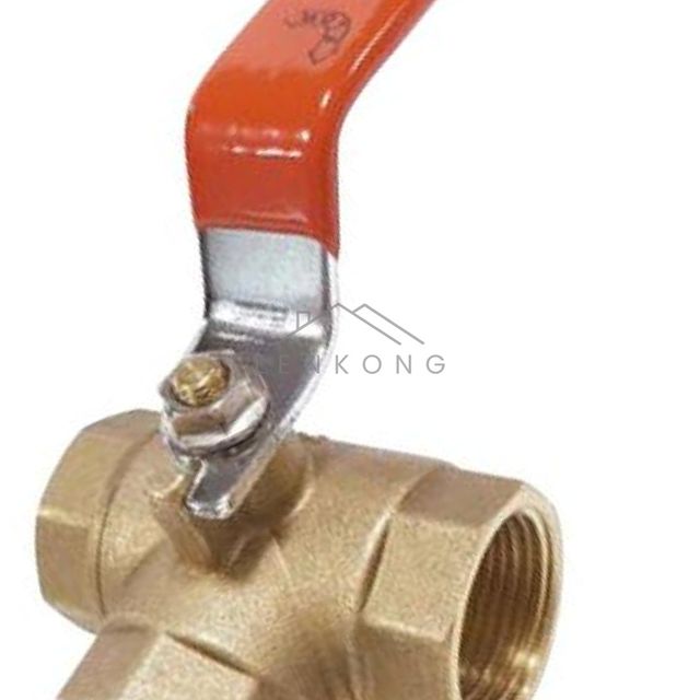 수도관연결 수도파이프연결 황동 볼밸브 BBV 3W 25A 1 25A 8EA