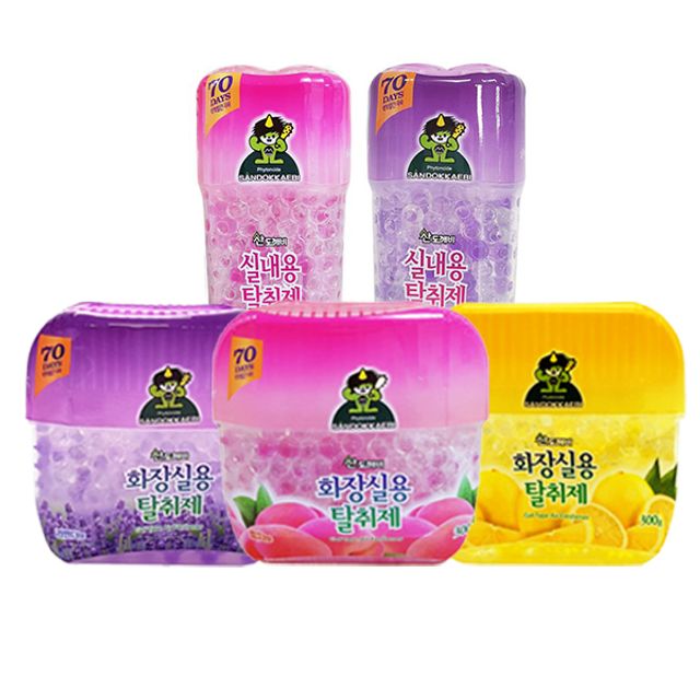 산도깨비 실내용 화장실용 탈취제 모음전 - 악취 제거 및 공기 정화 솔루션