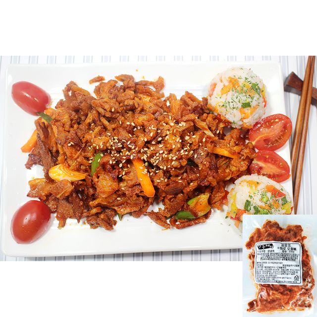 화로 불 오돌뼈(안주세상230g) 술안주 간편식 돼지오